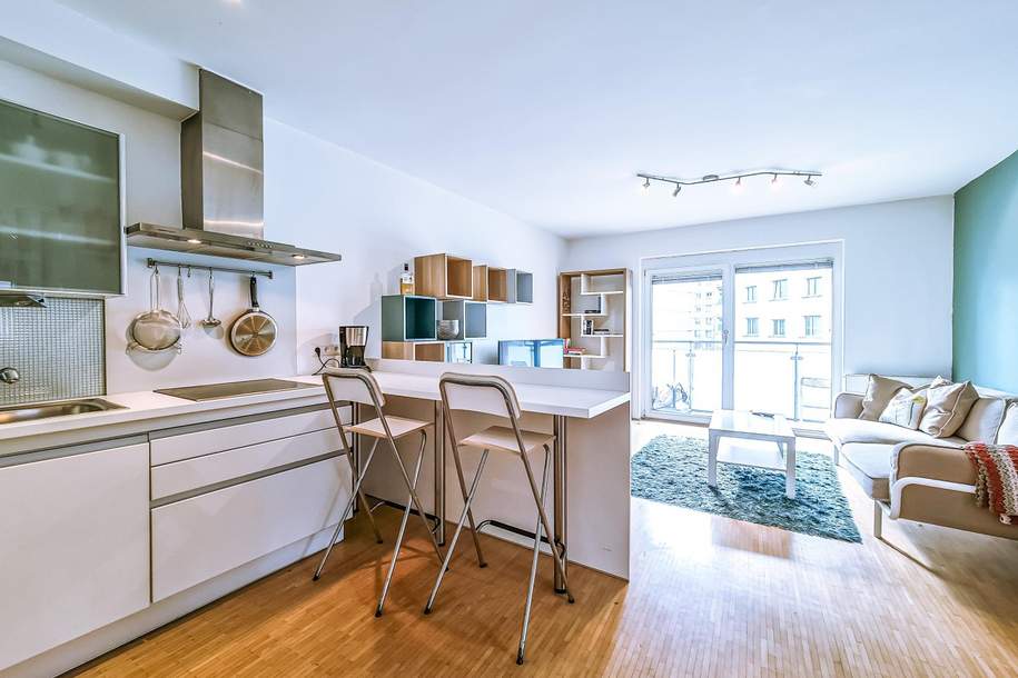 Saggen: Sonnige 2,5-Zimmer-Dachgeschoß-Wohnung mit Westbalkon, Lift und TG-Stellplatz!, Wohnung-kauf, 390.000,€, 6020 Innsbruck-Stadt